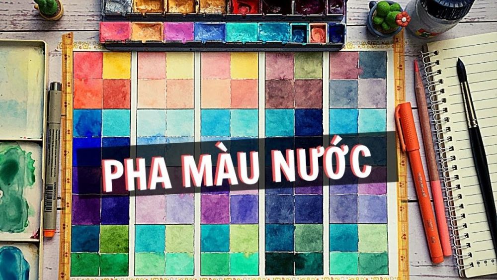  Hướng dẫn cách pha và bảng pha màu phổ biến hiện nay Illustration 